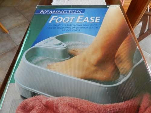 Remington Foot Ease. A luxurious massaging foot bath