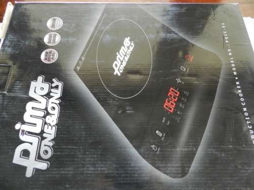 Prima One and Only Induction Stove Single Plate. Sensor touch control with 4 digit display