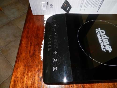 Prima One and Only Induction Stove Single Plate. Sensor touch control with 4 digit display