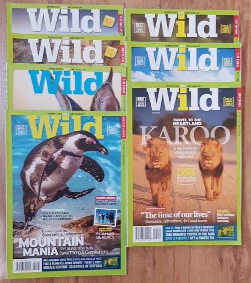 Magazines: Wild Magazine.  Mixed lot of Magazines.  7x Magazines
