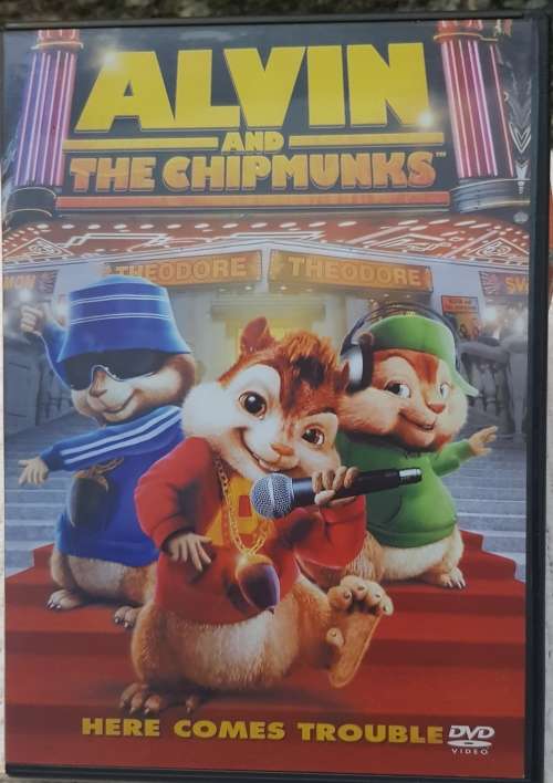 Kids DVD   Alvin and the Chipmunks. Good, clean condition.