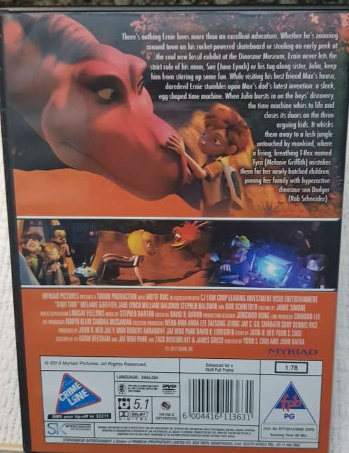 Kids DVD   Dino Time. Good, clean condition.