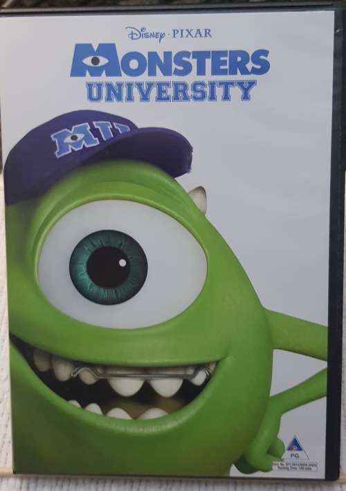 Kids DVD   Monsters University. Good, clean condition.