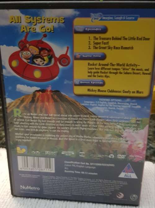 Kids DVD   Little Einsteins, Race for Space. Good, clean condition.