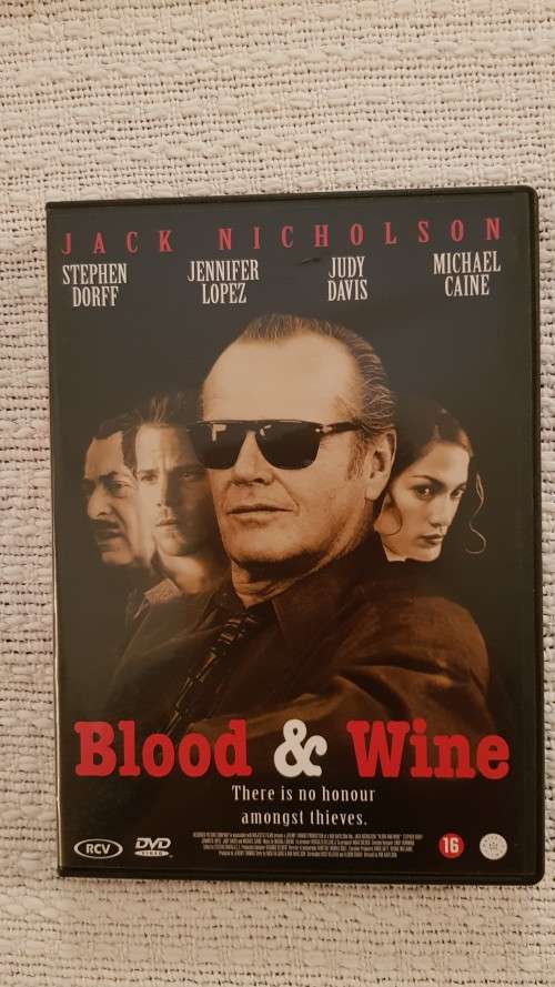 DVD Movie  Blood and Wine  Jack Nicholson  Drama - 16.