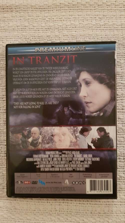 DVD Movie  In Tranzit  John Malkovich  Thriller - 16