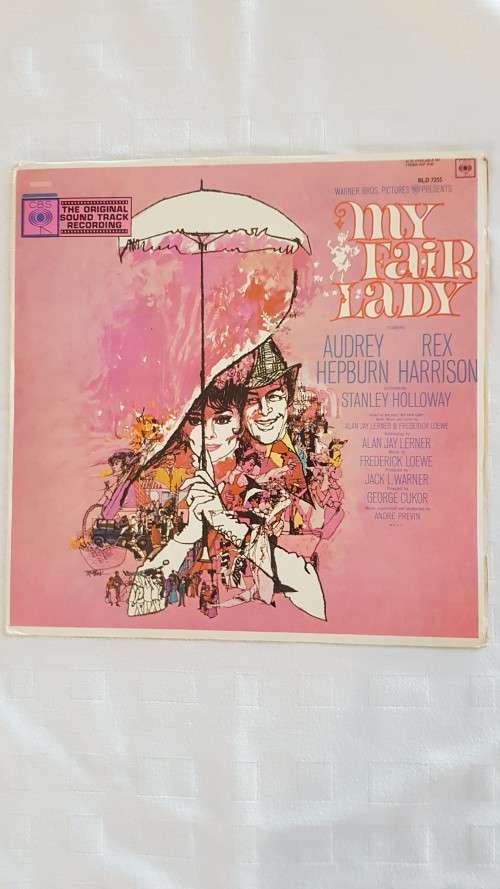 Vintage Vinyl Music LP Records. Title: My Fair Lady  (Warner Bros. Pictures) -Original Soundtrack