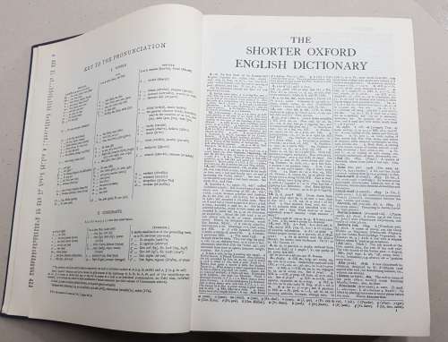 The Shorter Oxford English Dictionary on Historical Principles - prepared by William Little, H.W.Fow