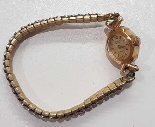 Vintage Ladies Gadeleys De Luxe mechanical hand wind wrist watch. c1960s.