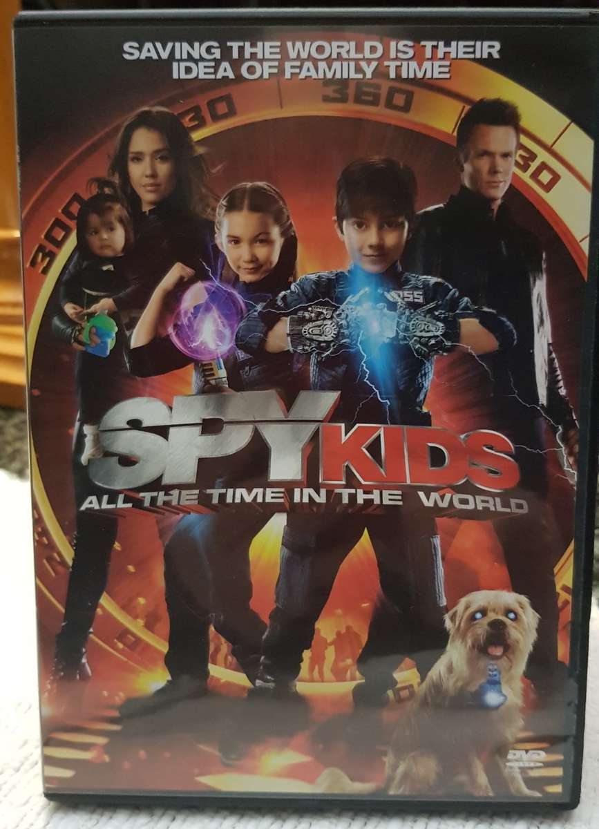 Family Entertainment DVD   Spy Kids, All the Time in the World.  Good, clean condition.