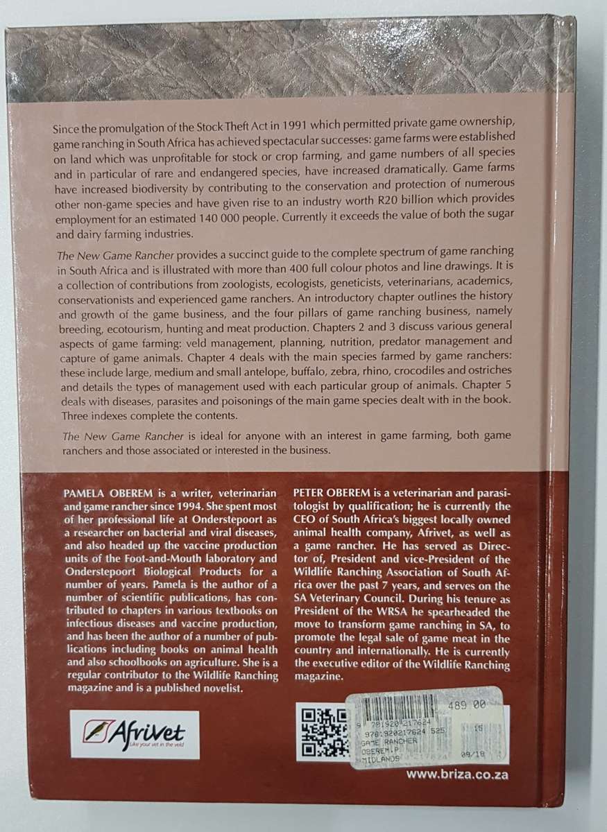 The New Game Ranger - Compiling editors: Pamela and Peter Oberem