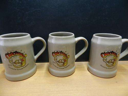 Ceramic Beer Tankards 500ml, Oktoberfest/Deutsche Schule Pretoria