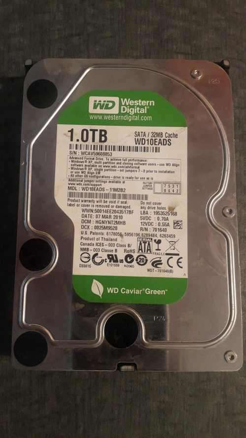 Western Digital Caviar Green 1.0TB