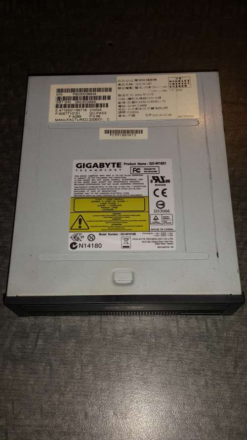 Gigabyte DVD Writer