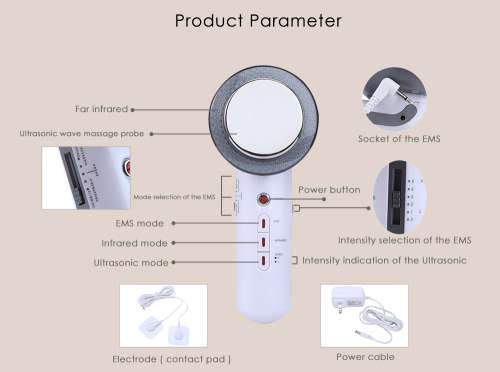 Ultrasonic Fat Remover, Body Slimming and Anti-Cellulite Machine