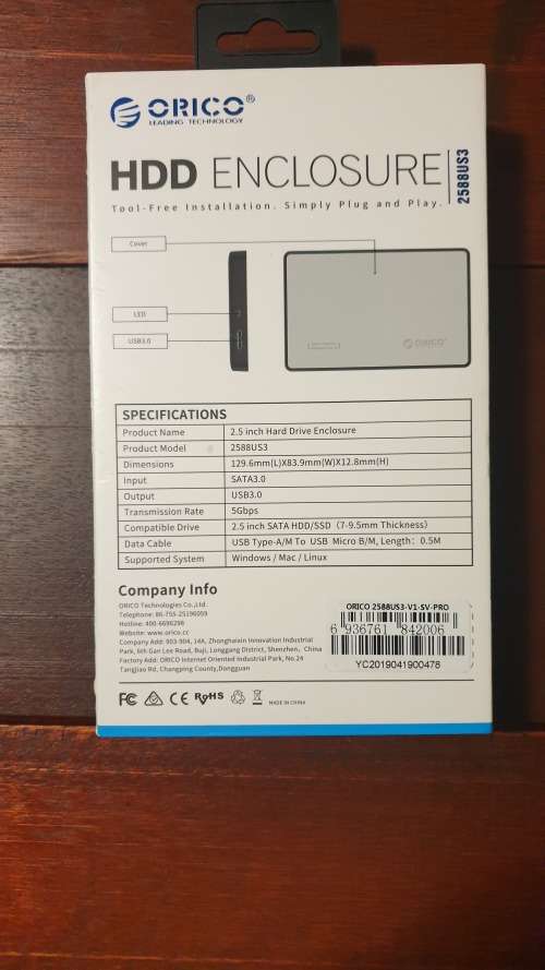 1TB External Hard Drive
