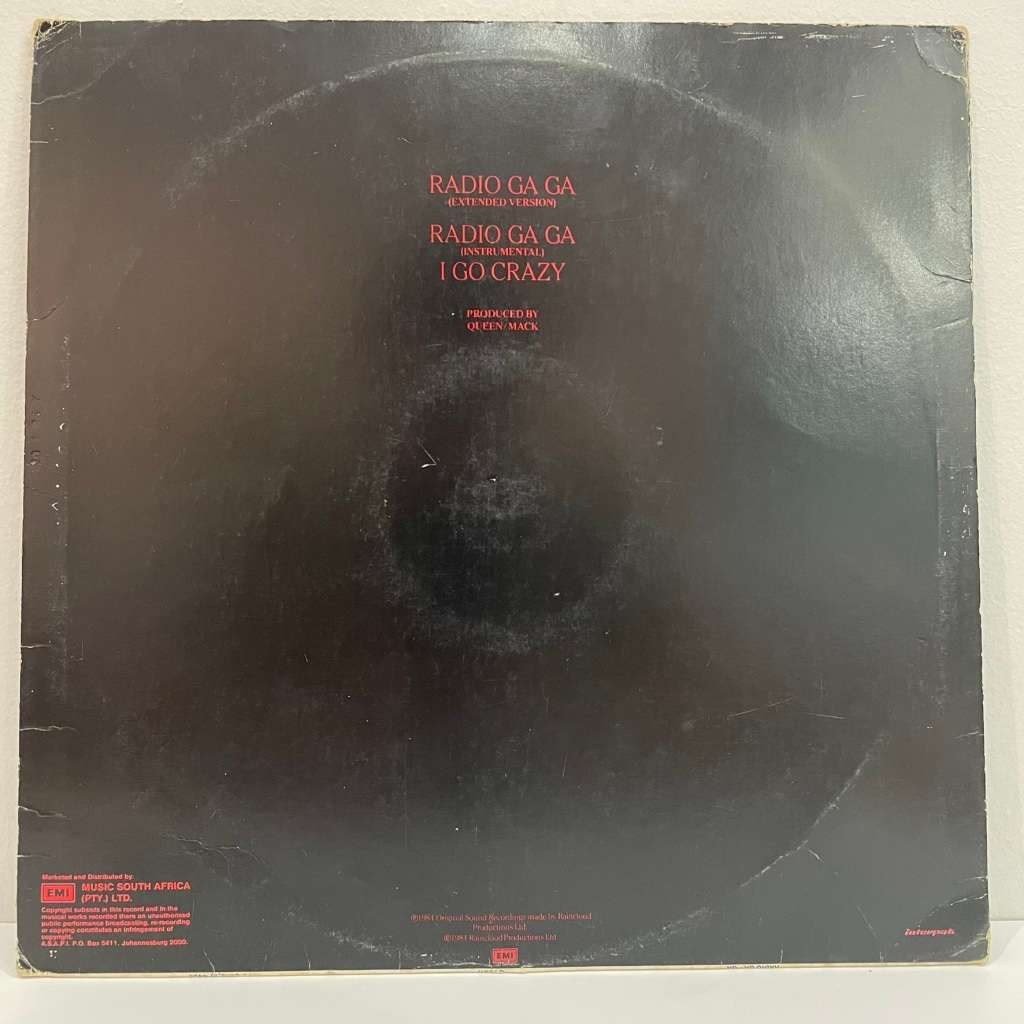QUEEN - Radio Ga Ga [ VG/ VG+ ]
