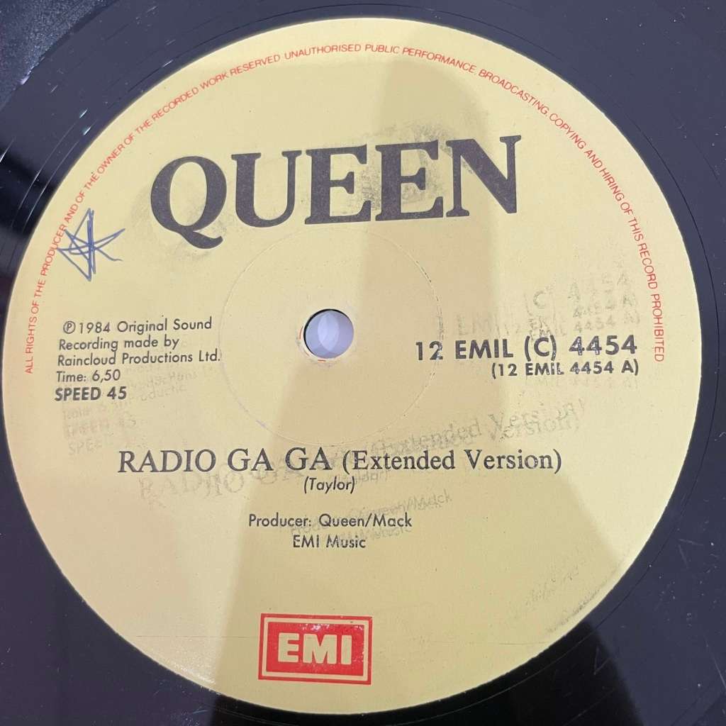 QUEEN - Radio Ga Ga [ VG/ VG+ ]