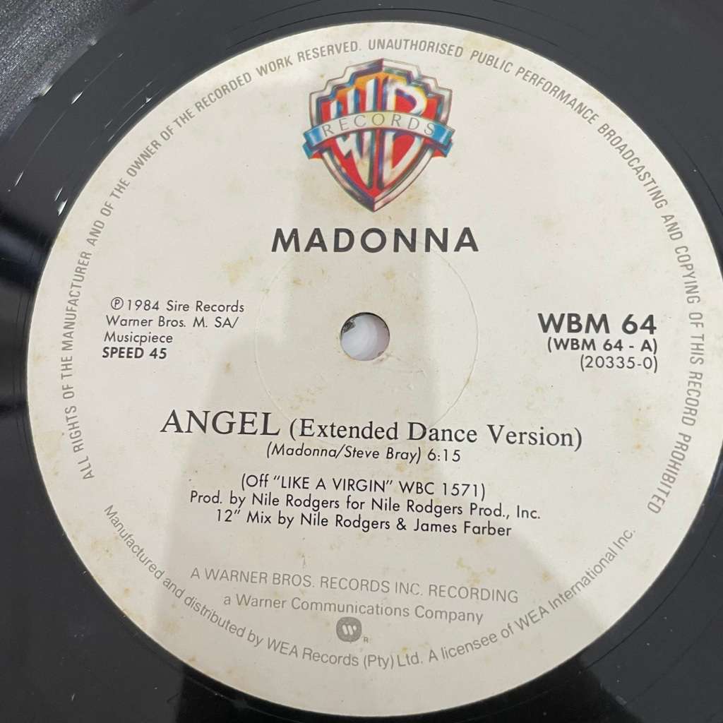 MADONNA - Angel [ VG+ / VG+ ]