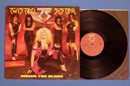 TWISTED SISTER  Under the Blade  LP   USA  Pressing