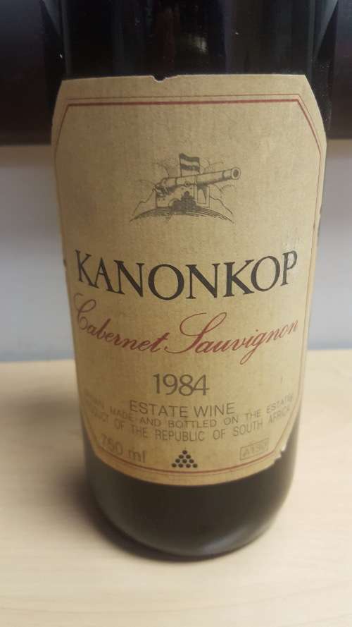 1984 Kanonkop Cabernet Sauvignon