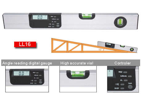 LASER DIGITAL SPIRIT LEVEL