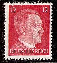 1941 12pf Adolf Hitler (Mint)
