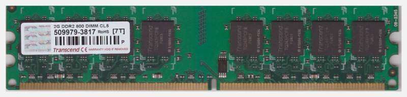 2GB Desktop DDR2 Ram - New