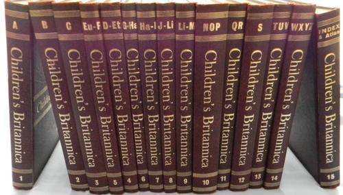 Childrens Britannica encyclopedia full set Vol 1-15