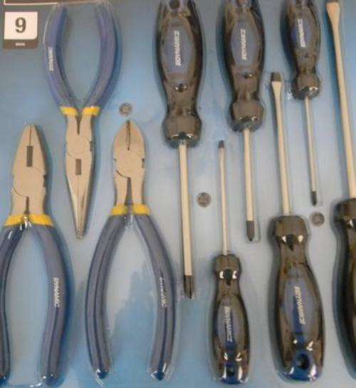 New 9 Pc Tool set  Great bargain