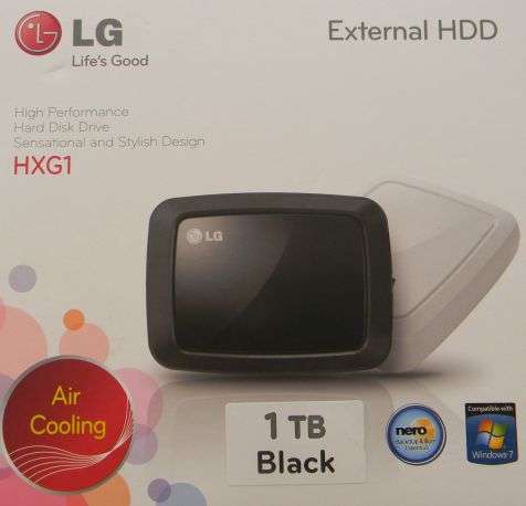 1TB LG External 3.5 HDD New