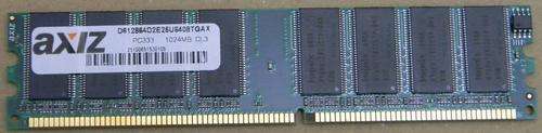 DDR memory 1 Gig  DDR 1