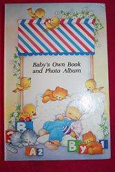 BABY'S OWN BOOK AND PHOTO ALBUM