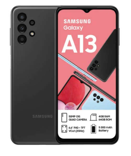 Samsung Galaxy A13 LTE Dual Sim 64GB - Black