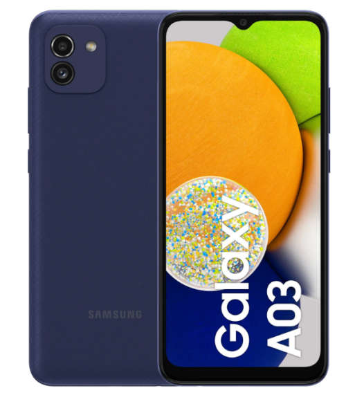 Samsung Galaxy A03 - Blue 32GB  (Vodacom Network - Dual Sim)