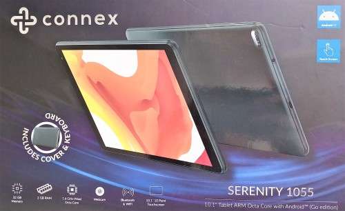 Connex SERENITY 1055 10.1 inch Octa-Core 32GB Android Tablet - Black (Brand New Sealed)