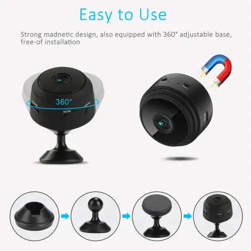 A9 HD Mini Wireless WIFI IP Camera