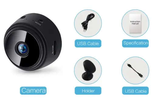 A9 HD Mini Wireless WIFI IP Camera