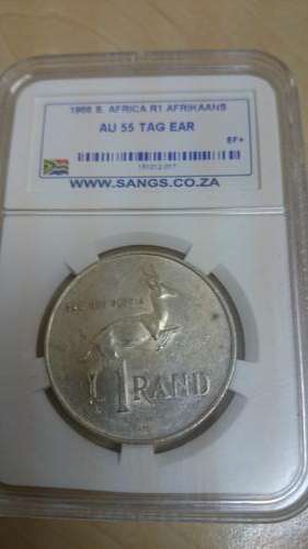 1966 SA R1 TAG EAR Afr AU 55