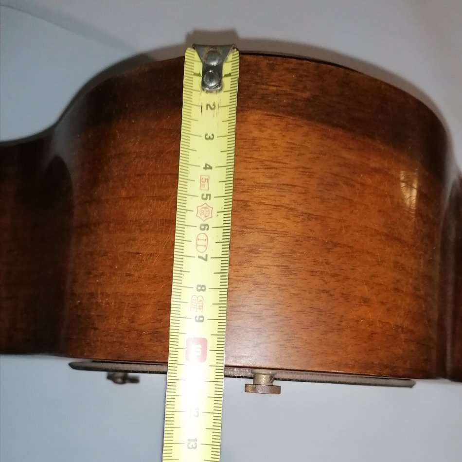 VINTAGE HERMLE 10 DAY MANTLE CLOCK - DESK CLOCK - FIREPLACE CLOCK - BEAUTIFUL CHIME - WORKING