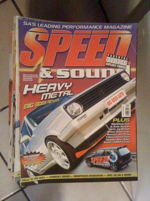 SPEED & SOUND MAGAZINES