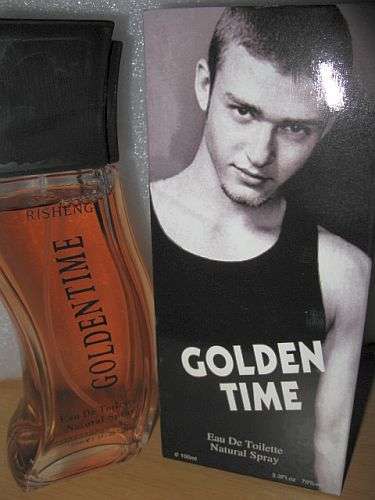 GOLDEN TIME BY RISHENG EAU DE TIOLETTE NATURAL SPRAY