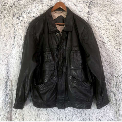 Mens Genuine Vintage Leather Jacket