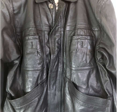 Mens Genuine Vintage Leather Jacket