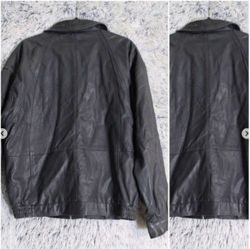 Stunning Gray Leather Jacker