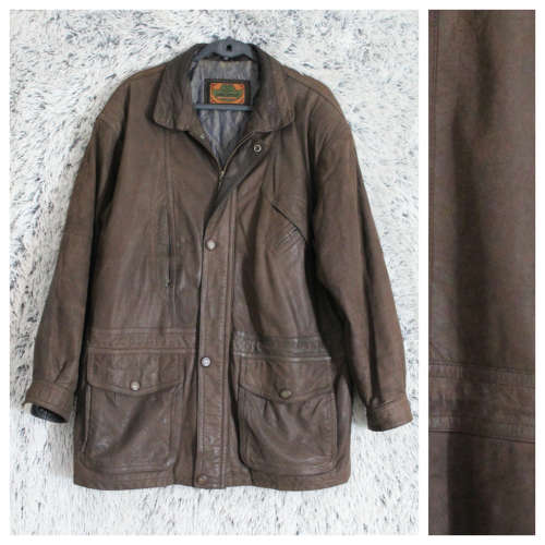 Chocolate Brown `Don Camillo` Suede Jacket