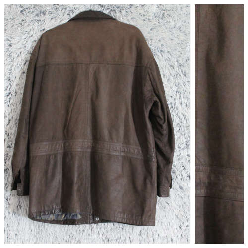 Chocolate Brown `Don Camillo` Suede Jacket