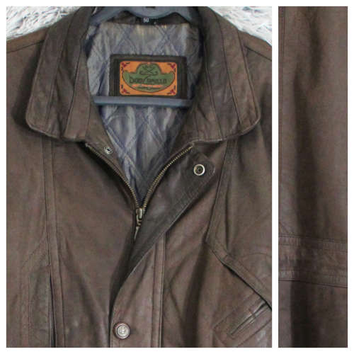 Chocolate Brown `Don Camillo` Suede Jacket