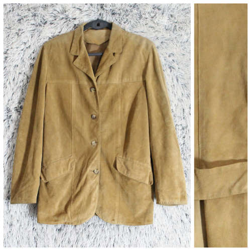 Beautiful Suede Tan Blazer