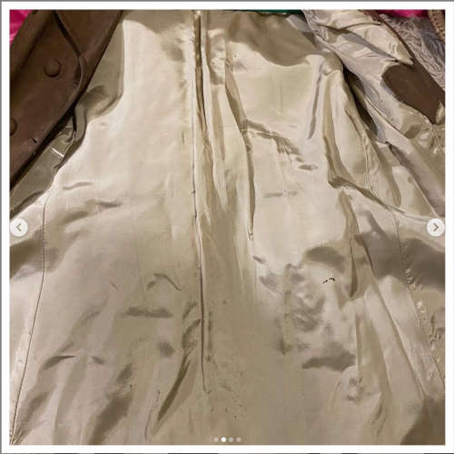 Sweet Vintage Suede Trench Coat